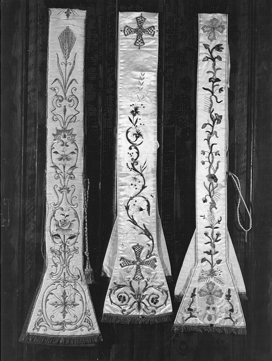 stola, insieme - manifattura italiana (sec. XVIII)