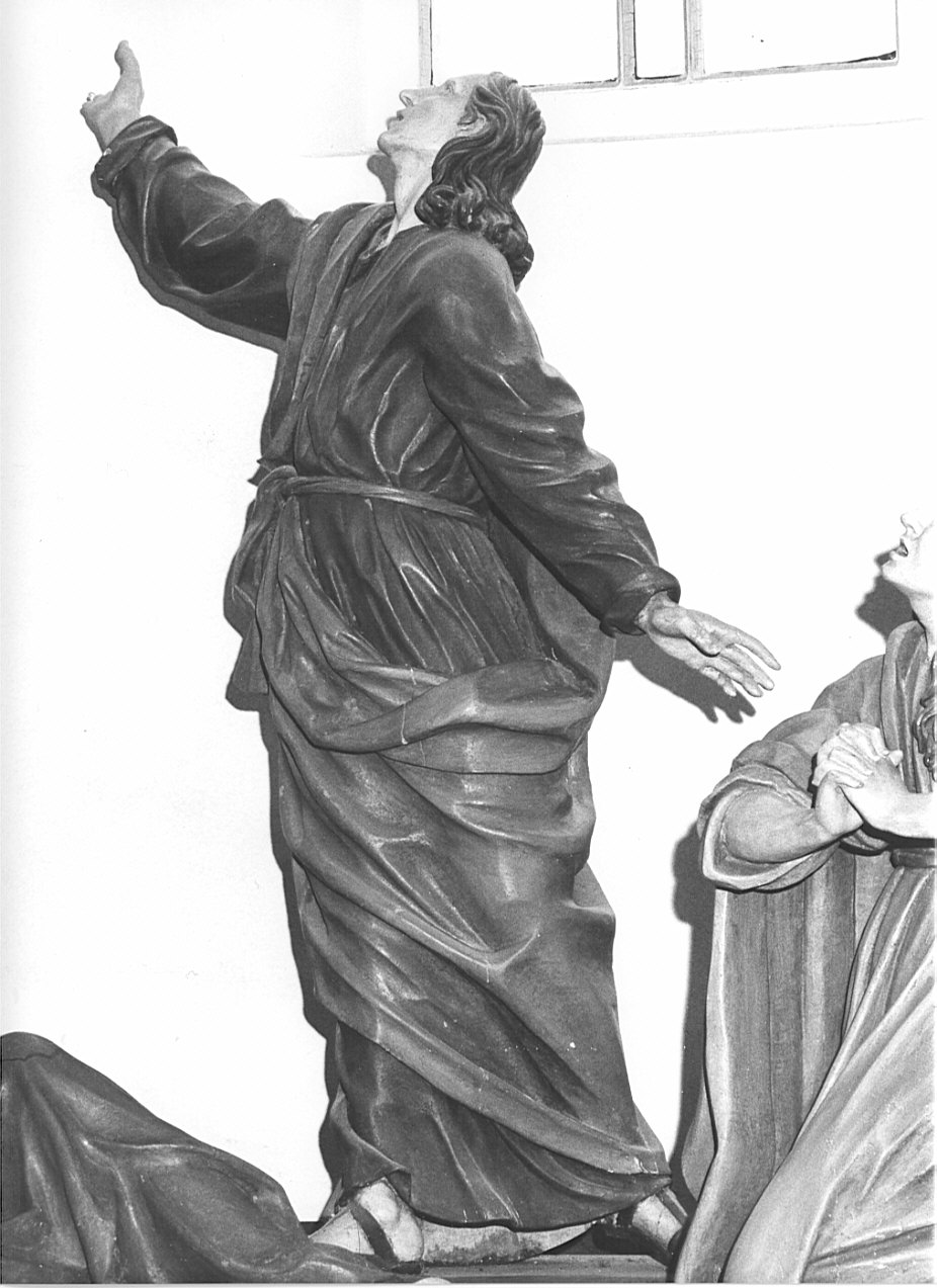 San Giovanni Evangelista (statua, elemento d'insieme) - bottega bergamasca (metà sec. XVIII)