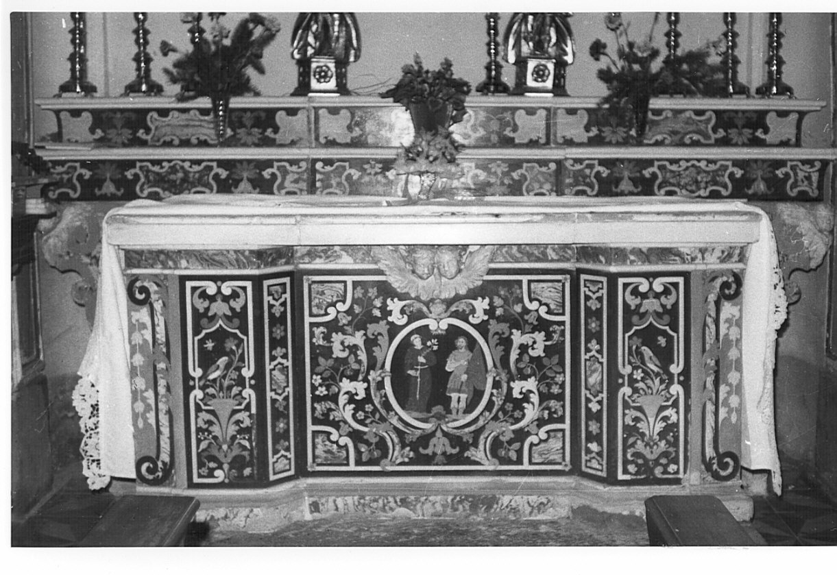 altare, opera isolata - bottega bergamasca (sec. XVII)
