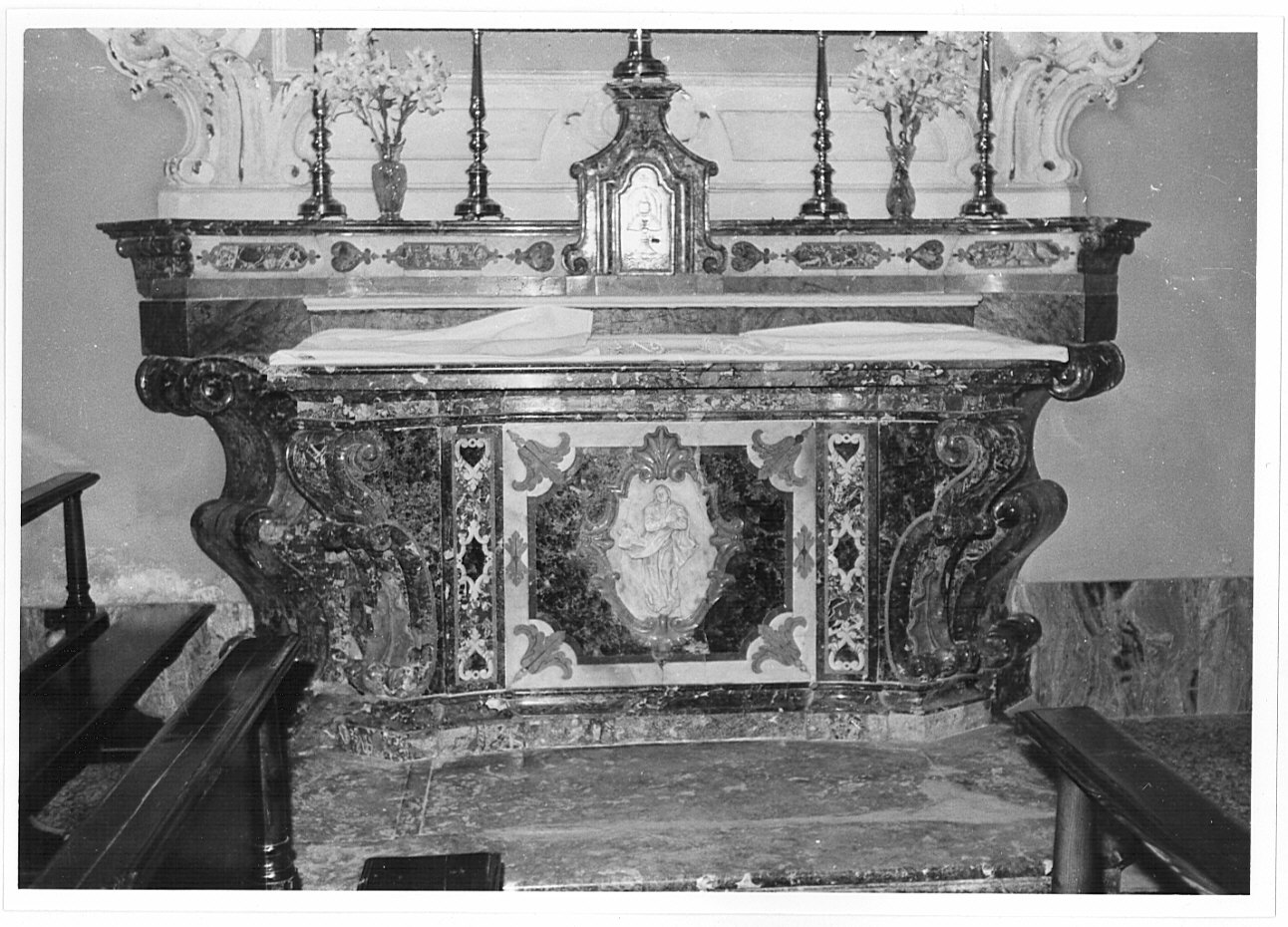 altare, opera isolata - bottega lombarda (sec. XVII)