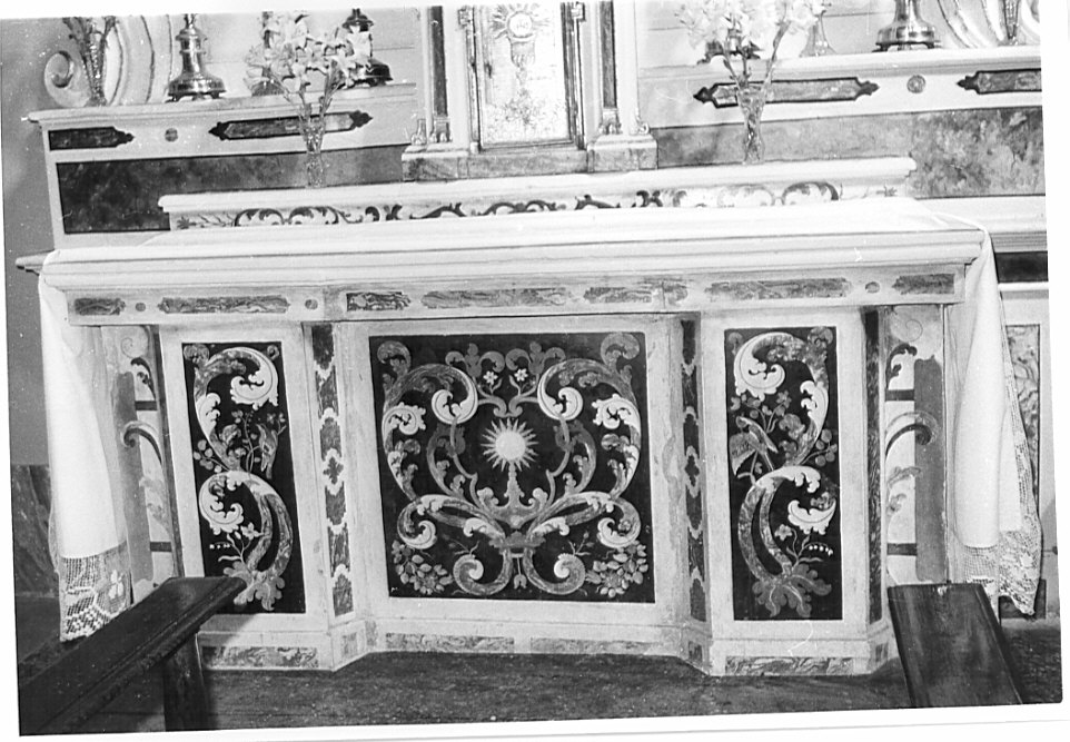 altare, opera isolata - ambito lombardo (sec. XVIII)