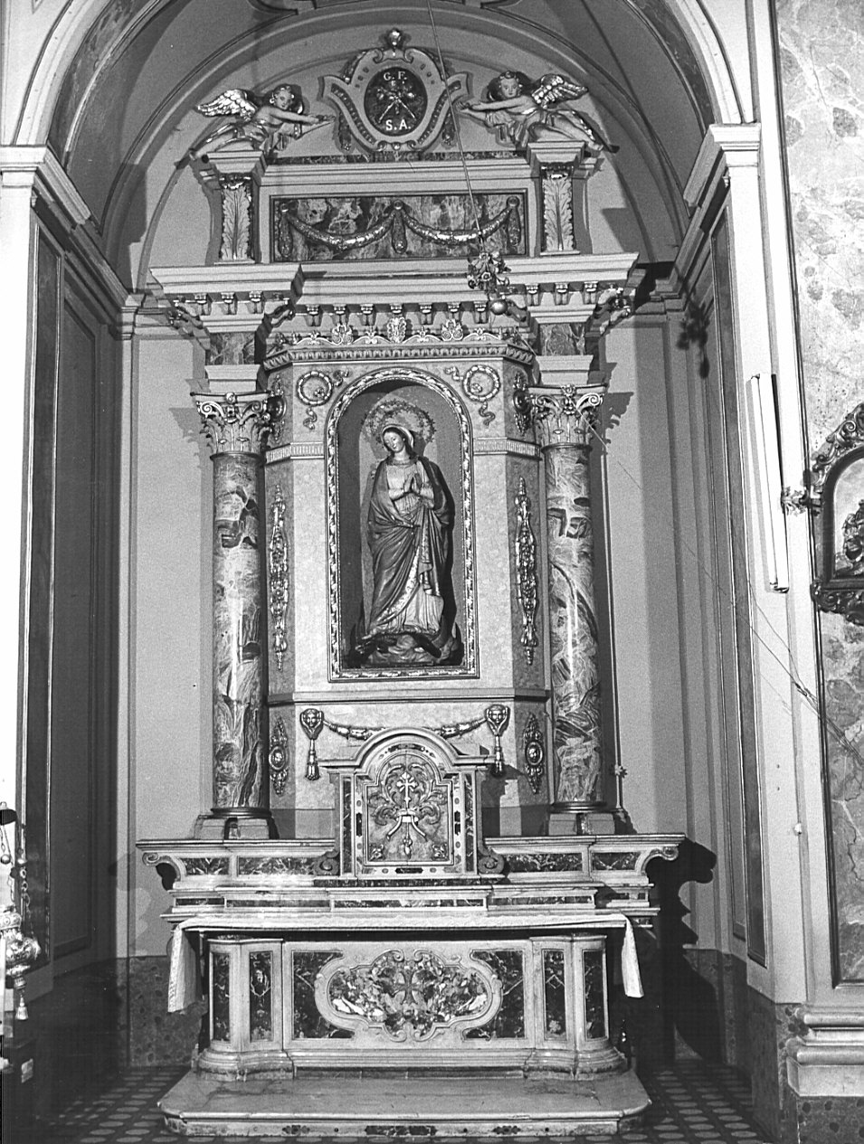 altare, opera isolata - bottega lombarda (seconda metà sec. XVIII)