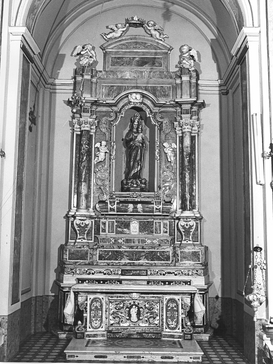 altare, opera isolata - bottega lombarda (sec. XVIII)