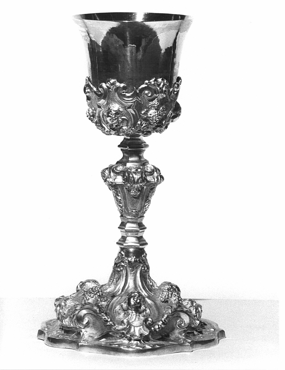 calice, opera isolata - bottega veneziana (metà sec. XVIII)