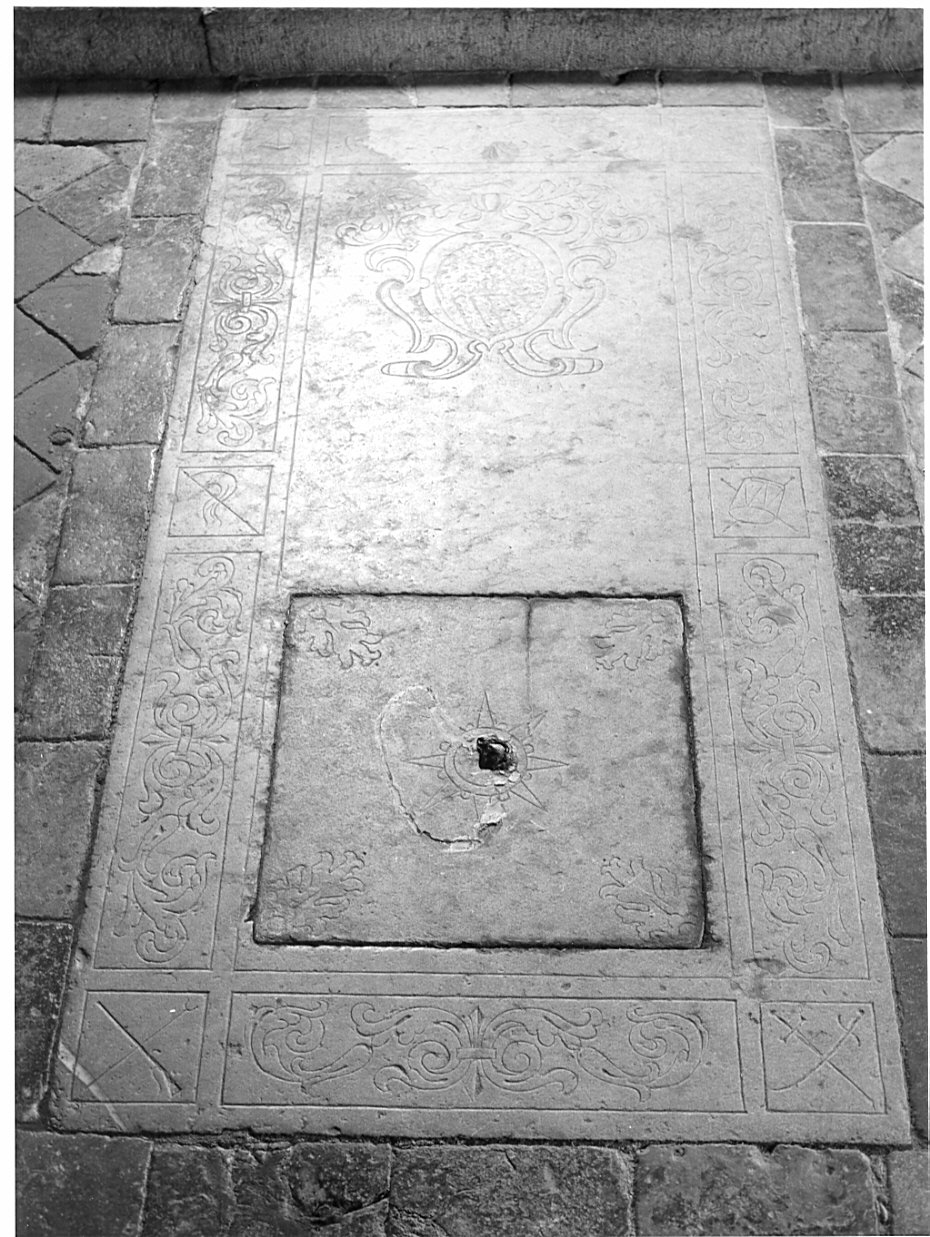 lastra tombale, opera isolata - bottega bergamasca (primo quarto sec. XVII)