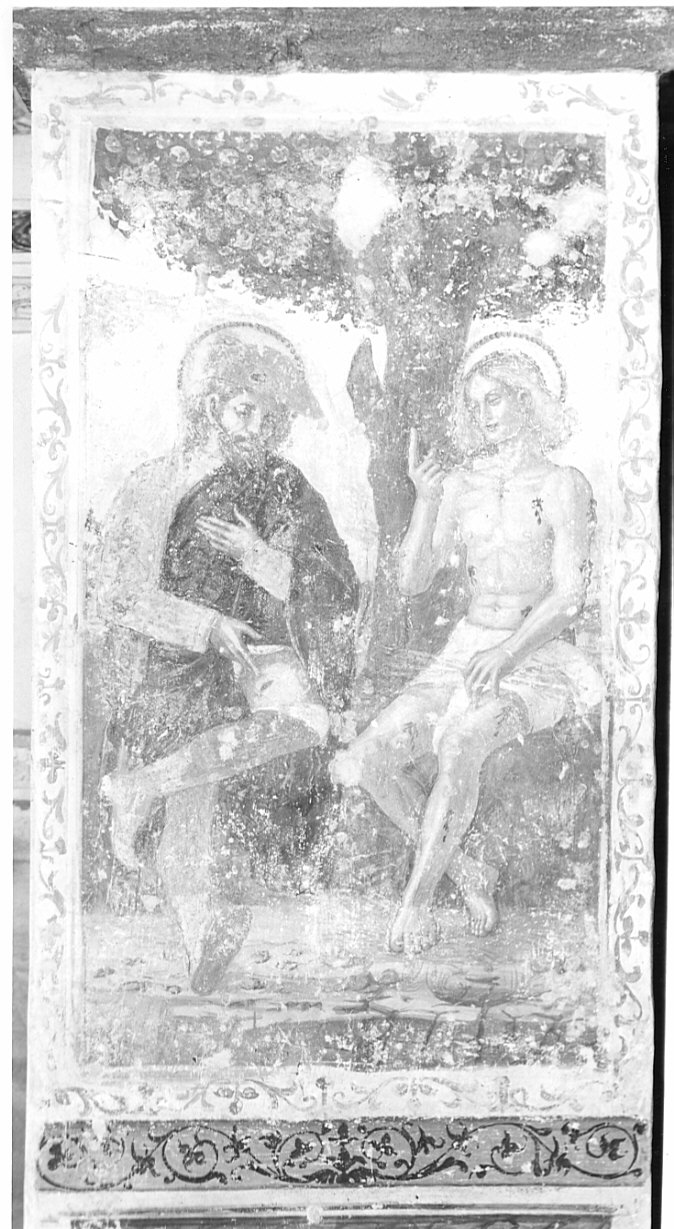 San Sebastiano e San Rocco (dipinto, elemento d'insieme) di Boselli Antonio (sec. XVI)