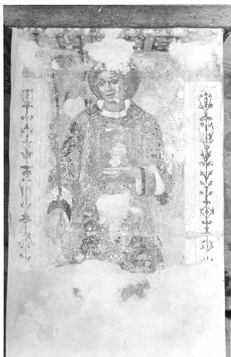 Santo Stefano (dipinto, elemento d'insieme) di Boselli Antonio (sec. XVI)