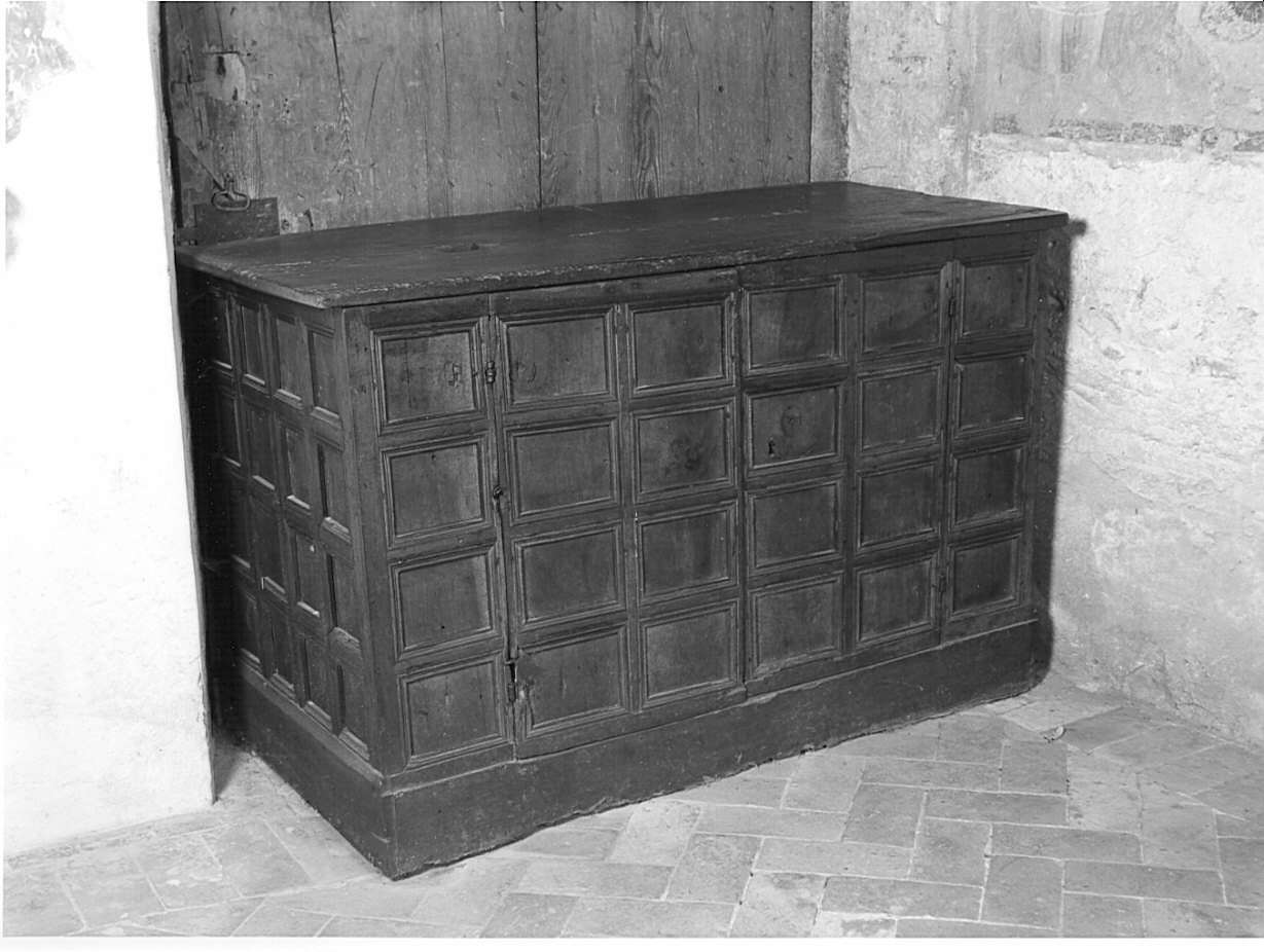 cassone, opera isolata - bottega bergamasca (sec. XIX)