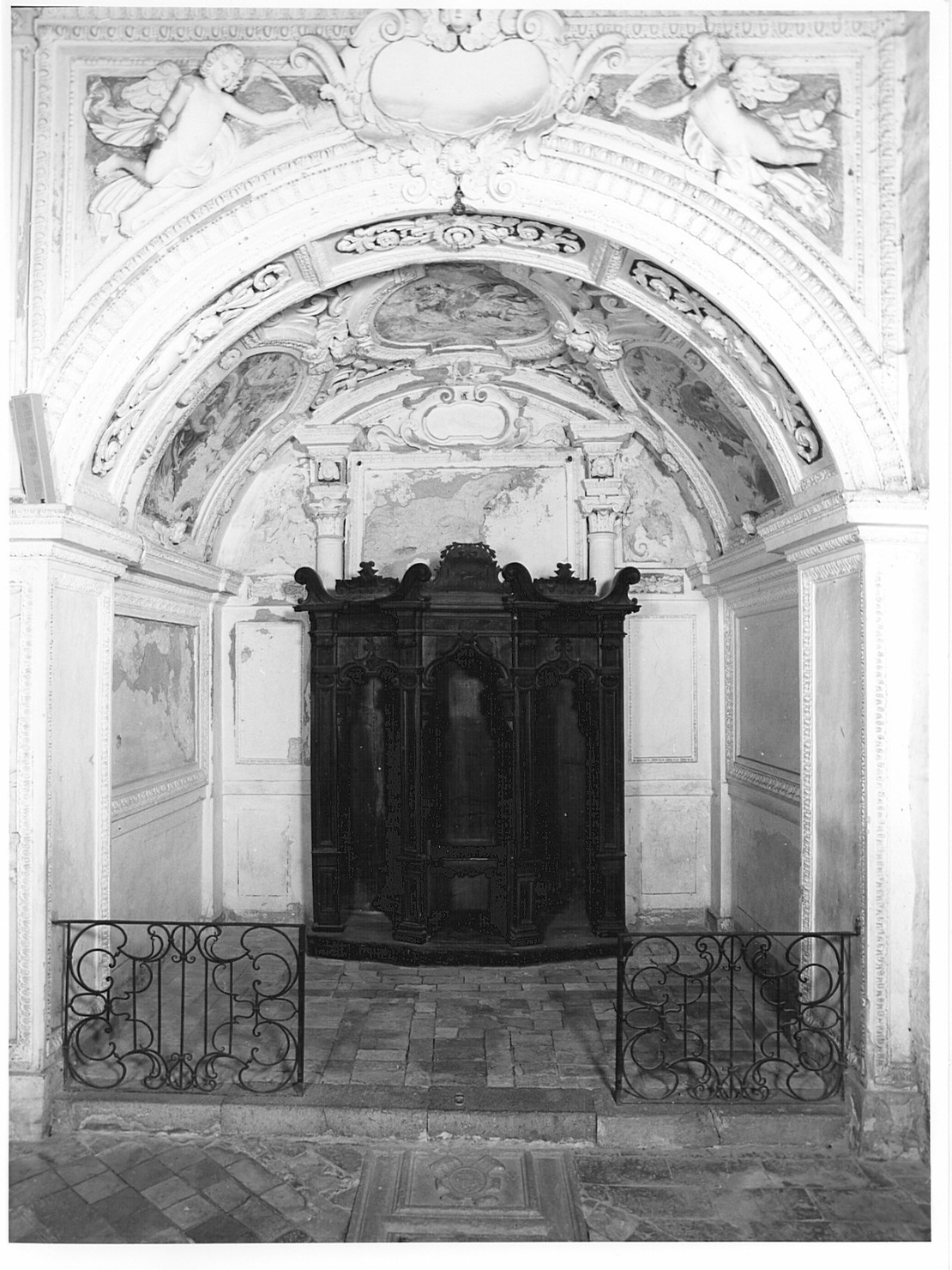 decorazione plastica, complesso decorativo di Bagnatori Pietro Maria detto Bagnadore (metà sec. XVI, sec. XVII)