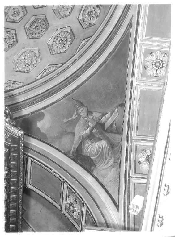 San Gragorio Magno (dipinto) di Brighenti Giovanni Battista (attribuito) (sec. XIX)