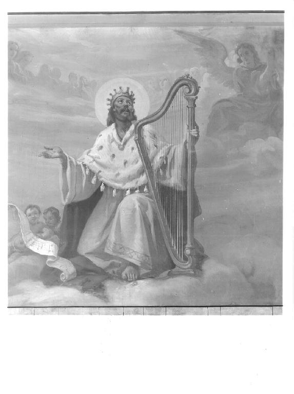 David musico (dipinto, opera isolata) di Nembrini Emilio (sec. XX)