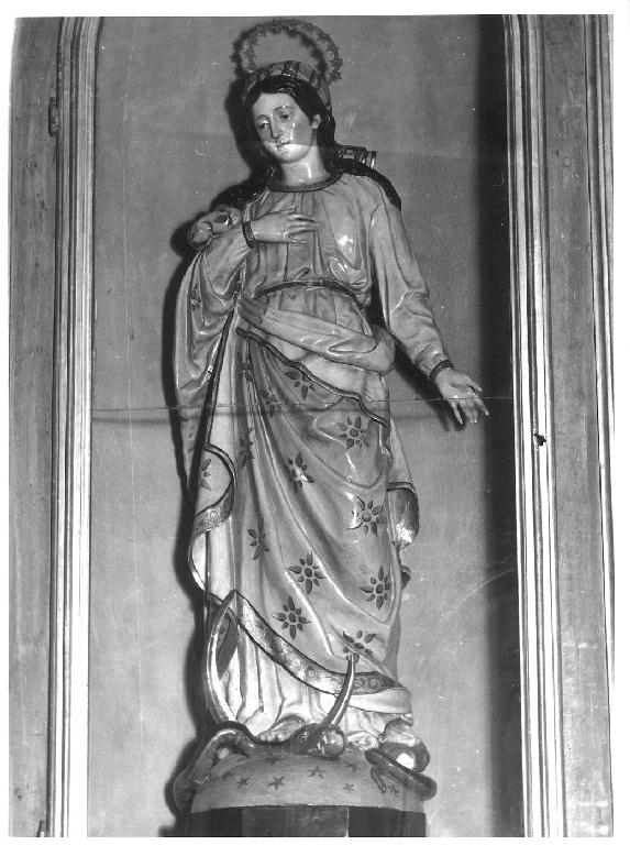 Madonna Immacolata (statua, opera isolata) - produzione italiana (prima metà sec. XX)