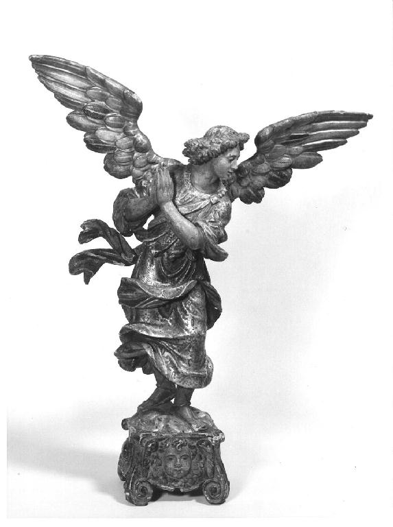 angelo (statua, serie) - ambito lombardo (sec. XVII)