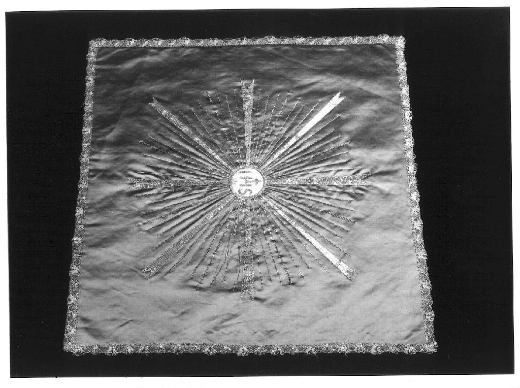 velo di calice, opera isolata - manifattura lombarda (seconda metà sec. XVIII)