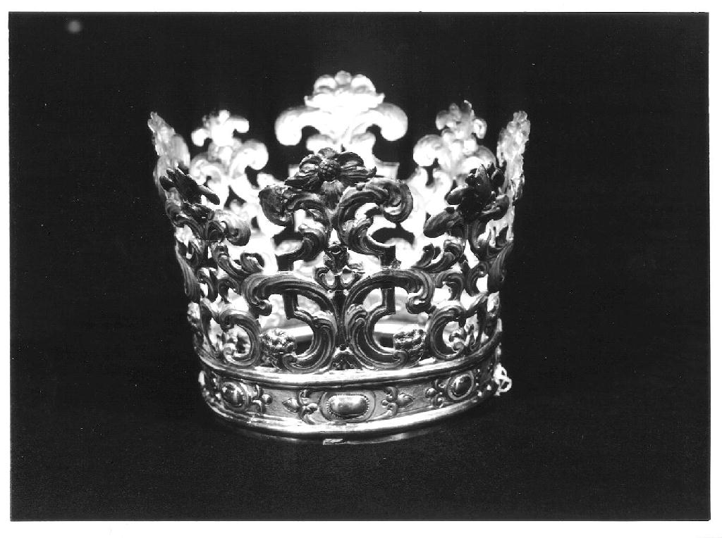 corona da statua, serie - produzione lombarda (prima metà sec. XX)