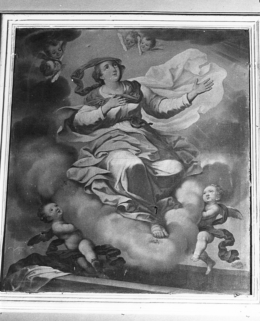 assunzione della Madonna (dipinto, opera isolata) - ambito lombardo (sec. XVIII)
