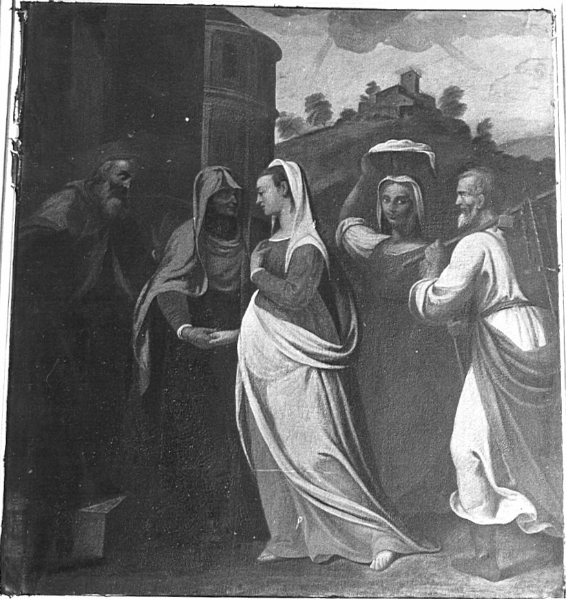 visitazione (dipinto) - ambito lombardo (sec. XVII)