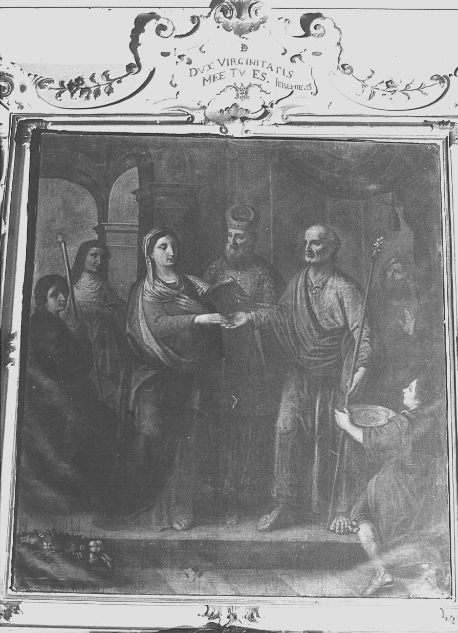 Sposalizio di Maria Vergine (dipinto) di Peverada Antonio (attribuito) (secc. XVII/ XVIII)