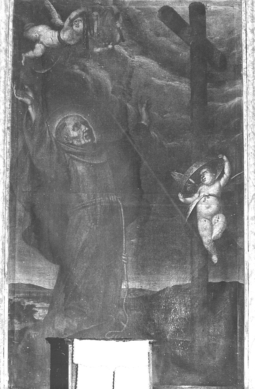 estasi di San Pietro d'Alcantara (dipinto) - ambito lombardo (sec. XVII)