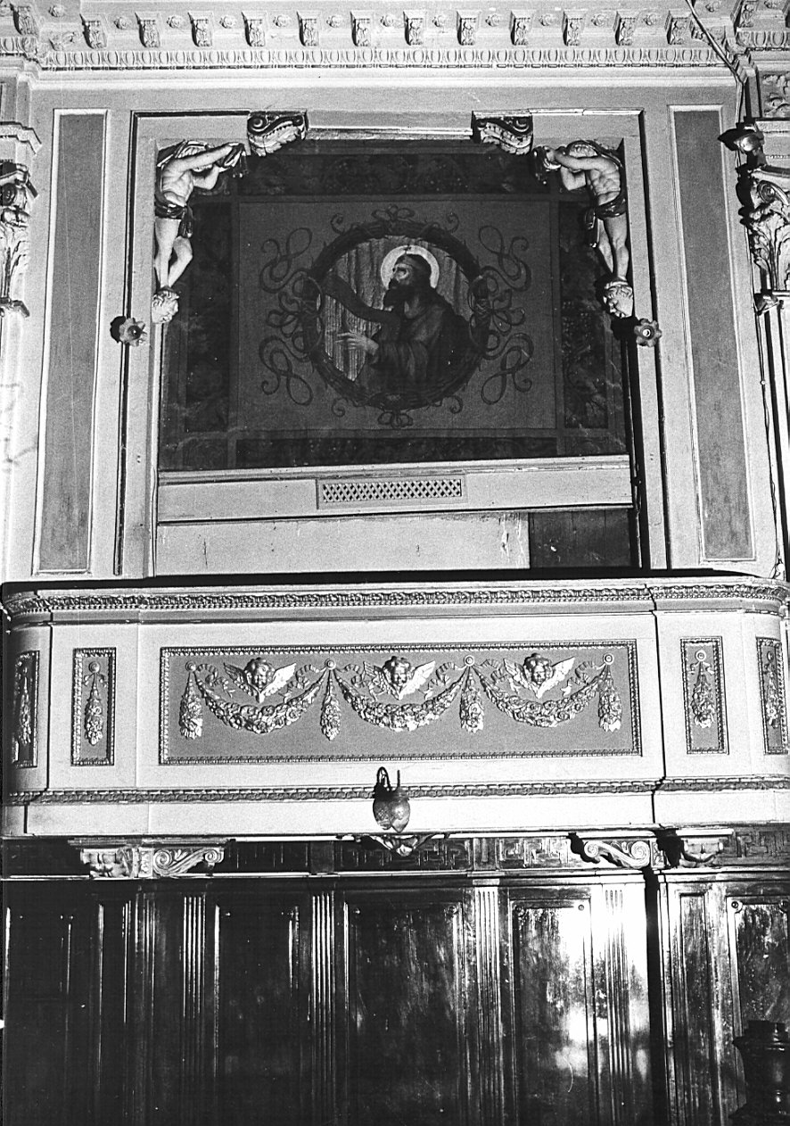 cantoria, coppia di Moroni Giovanni R, Camuzzi Francesco, Spinelli Gerolamo, Bori Federico (secc. XVIII/ XIX)