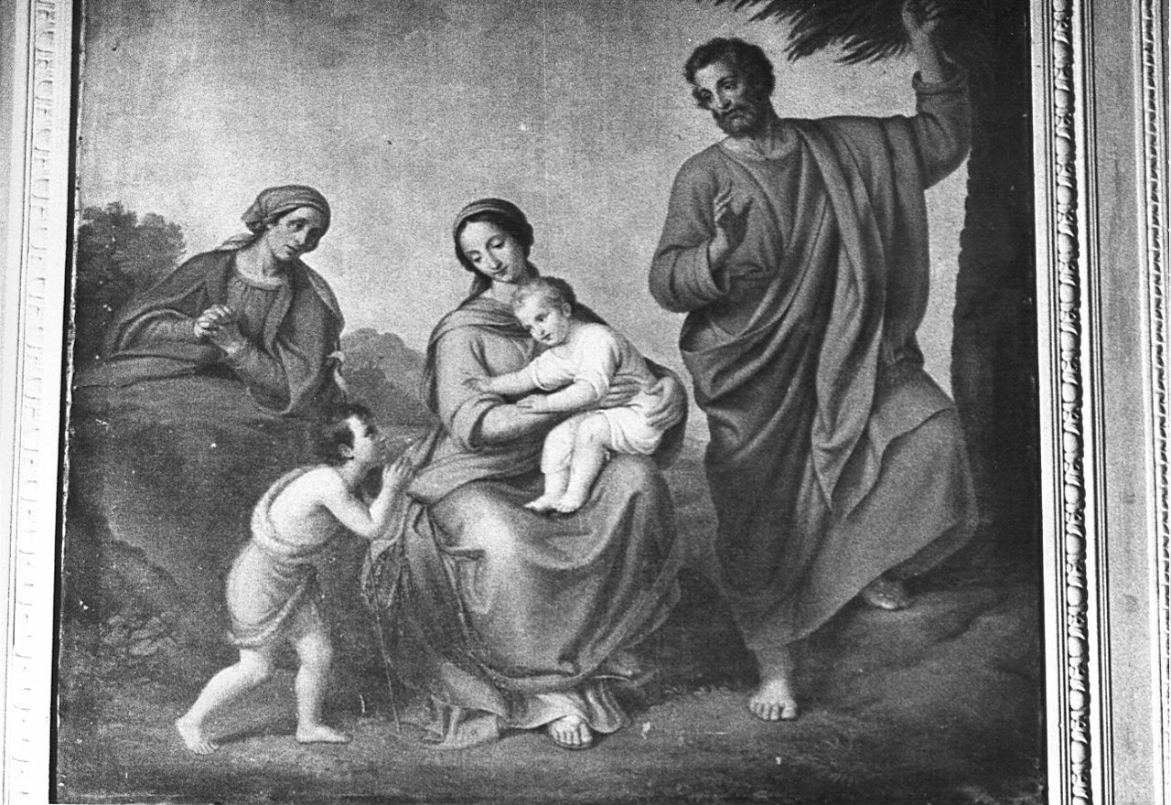 Sacra Famiglia (dipinto) - bottega lombarda (sec. XIX)