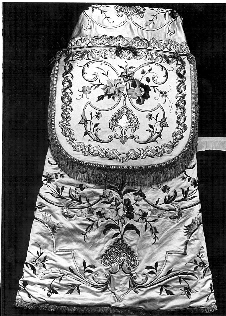 piviale, coppia - manifattura lombarda (fine sec. XVIII)