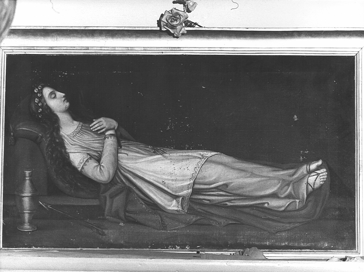 Santa Filomena (dipinto, opera isolata) - ambito lombardo (sec. XIX)