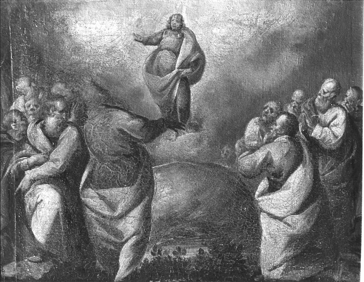 ascensione di Cristo (dipinto, elemento d'insieme) - ambito lombardo (secc. XVII/ XVIII)