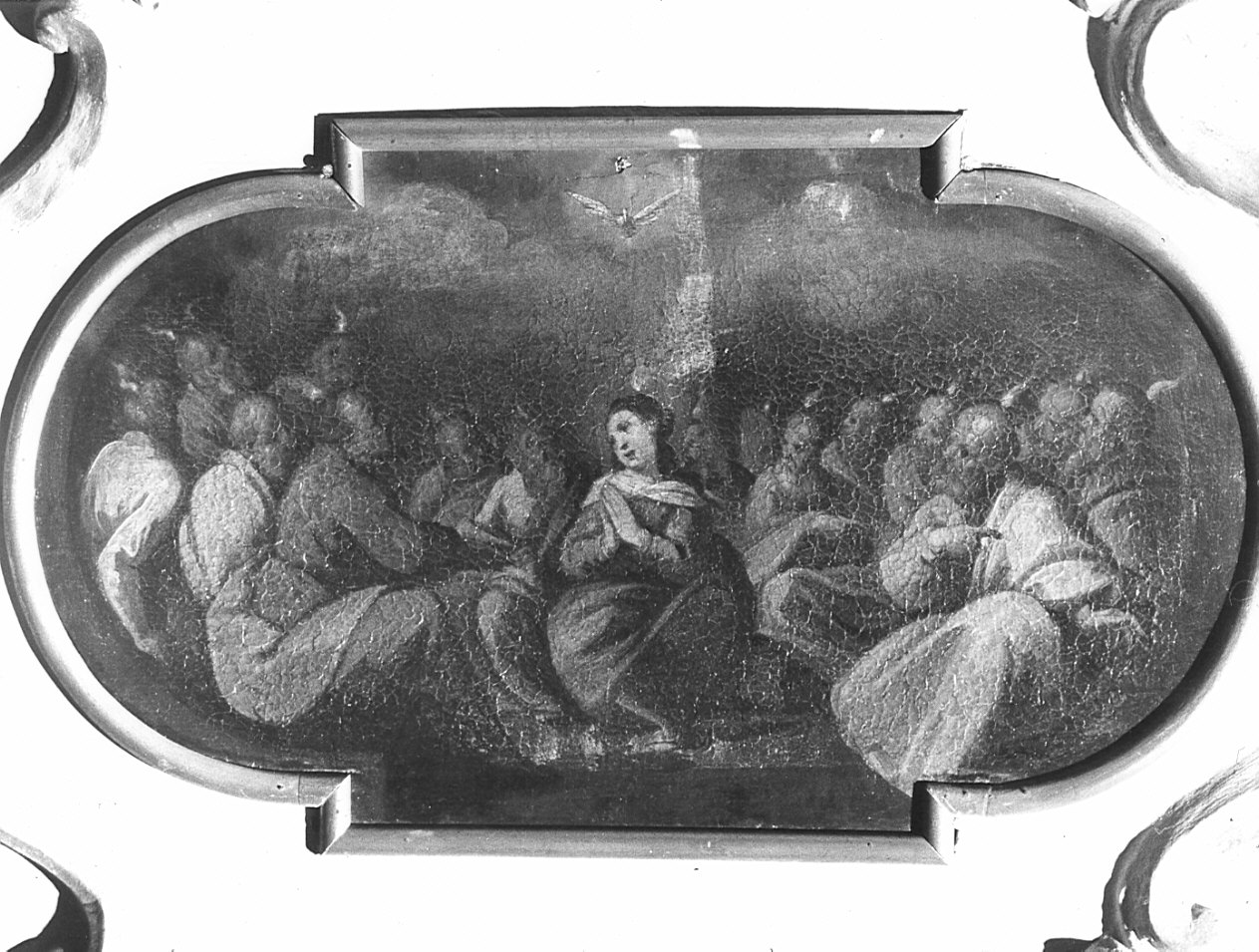 Pentecoste (dipinto, elemento d'insieme) - ambito lombardo (secc. XVII/ XVIII)
