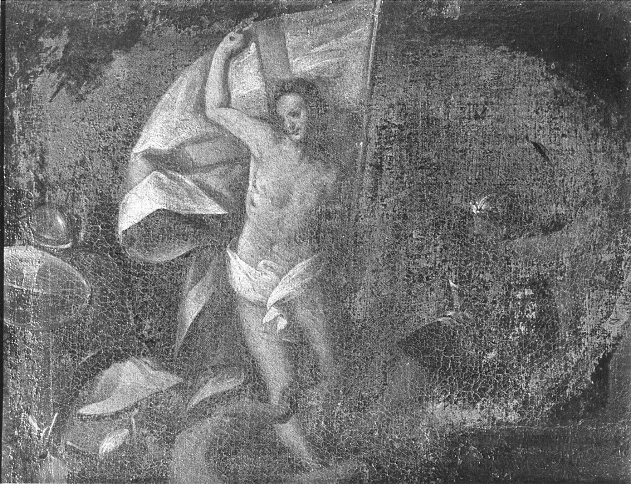 resurrezione di Cristo (dipinto, elemento d'insieme) - ambito lombardo (secc. XVII/ XVIII)