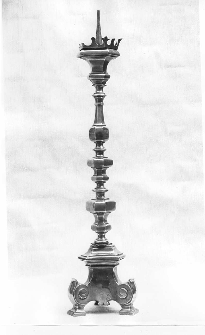 candeliere, serie - bottega lombarda (sec. XVIII)