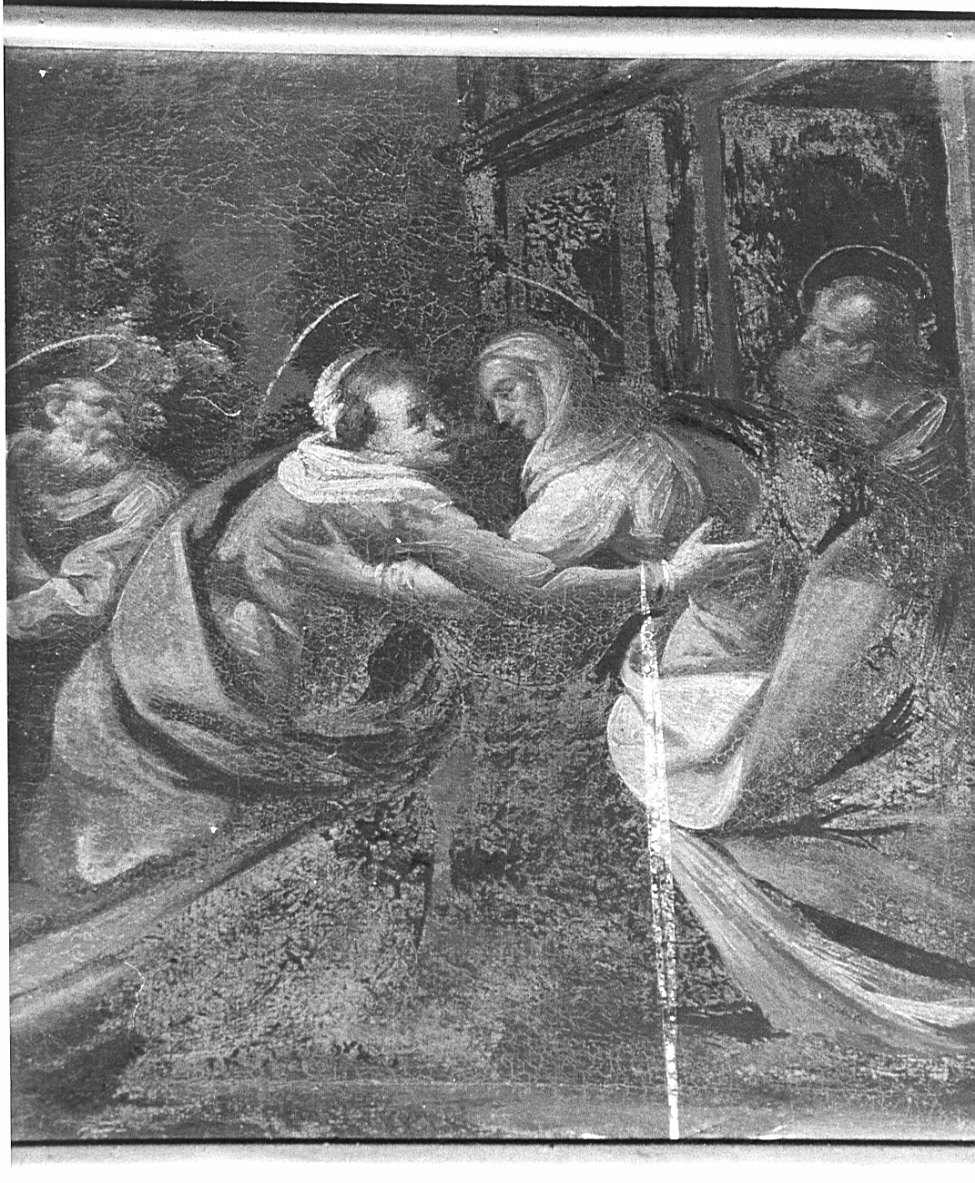 visitazione (dipinto, elemento d'insieme) - ambito lombardo (secc. XVII/ XVIII)