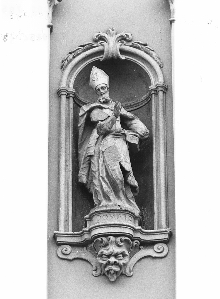 San Donato (statua, opera isolata) di Pirovano Anton Maria (sec. XVIII)