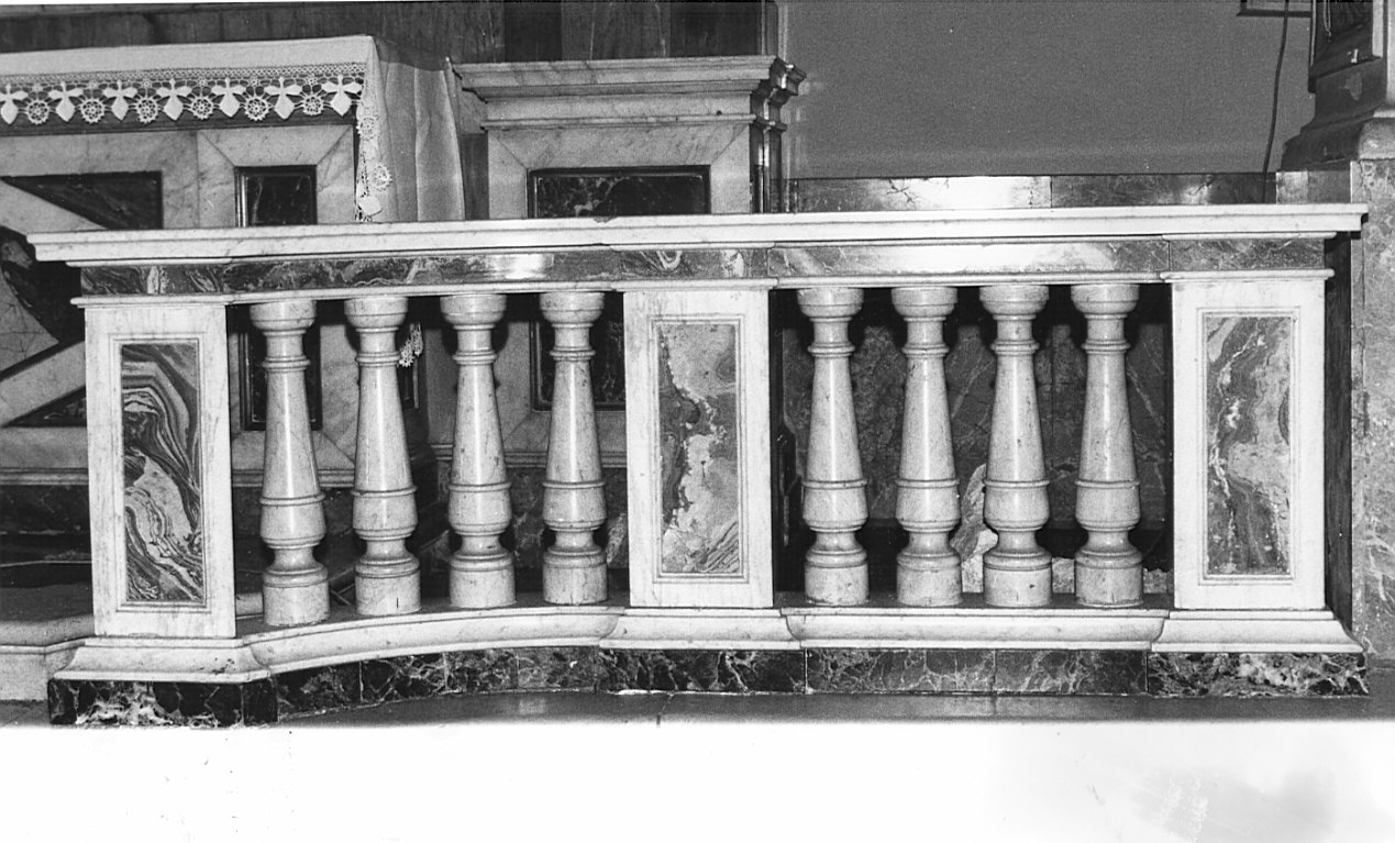 balaustrata, opera isolata - bottega lombarda (sec. XX)