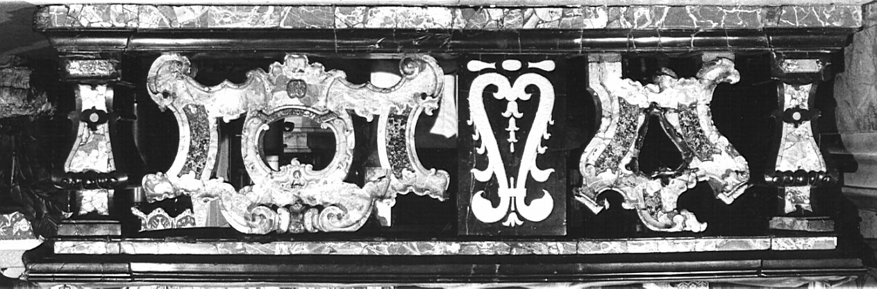 balaustrata, opera isolata - bottega lombarda (sec. XVIII)