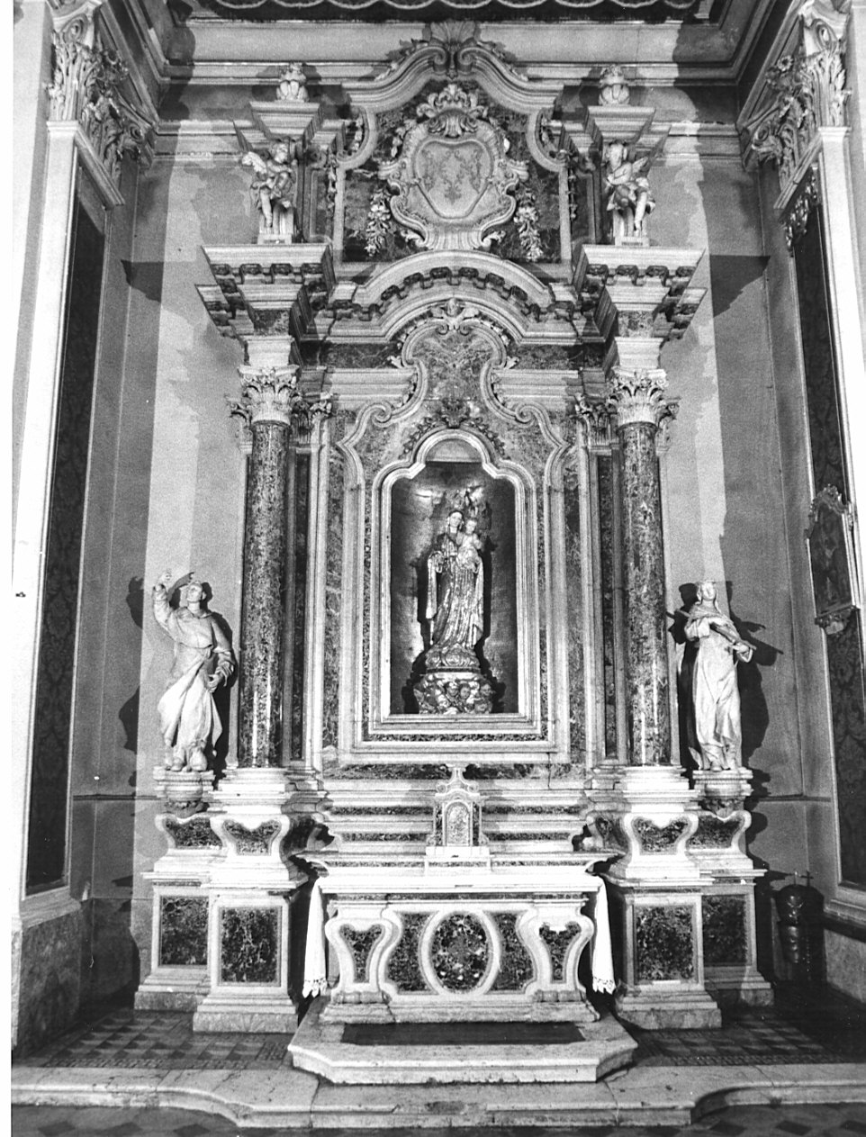 altare, complesso decorativo - bottega lombarda (sec. XVIII)