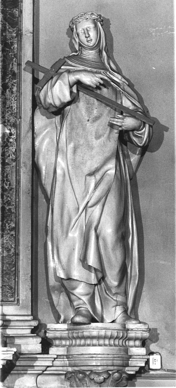 Santa Rita da Cascia (statua, elemento d'insieme) di Fantoni Luigi (attribuito) (ultimo quarto sec. XVIII)