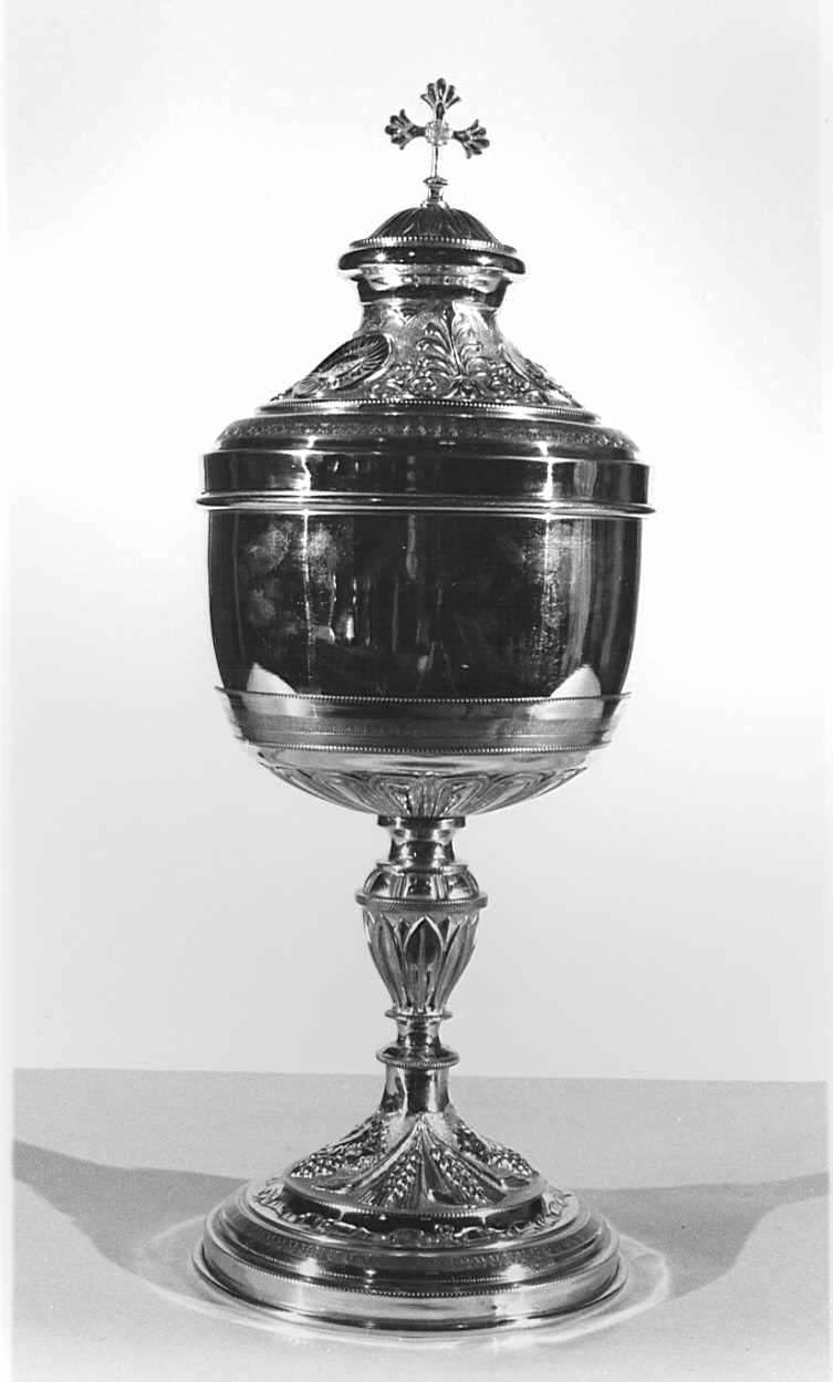 pisside, opera isolata - bottega lombarda (sec. XIX)