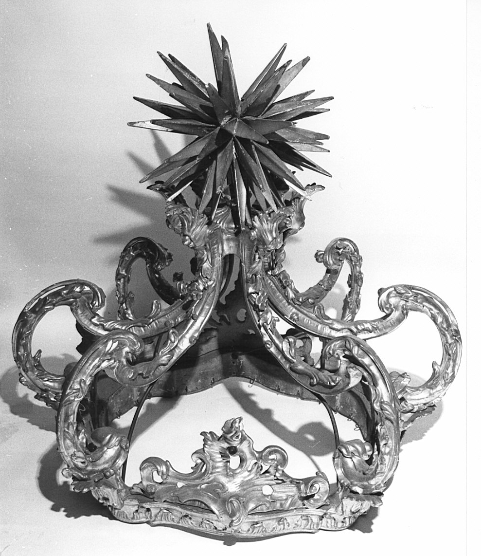 macchina processionale, frammento - bottega lombarda (sec. XIX)