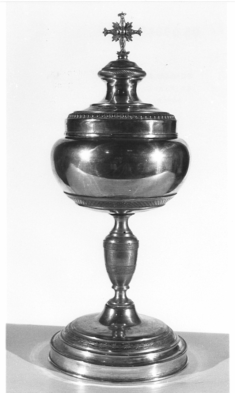 pisside, opera isolata - bottega lombarda (sec. XIX)