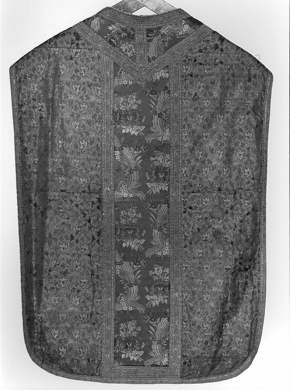 paramento liturgico, insieme - manifattura italiana (inizio sec. XIX)