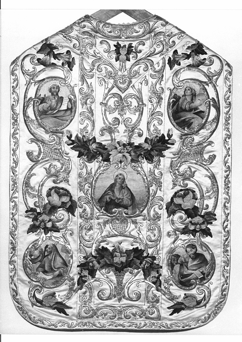 paramento liturgico, insieme - manifattura italiana (sec. XIX)