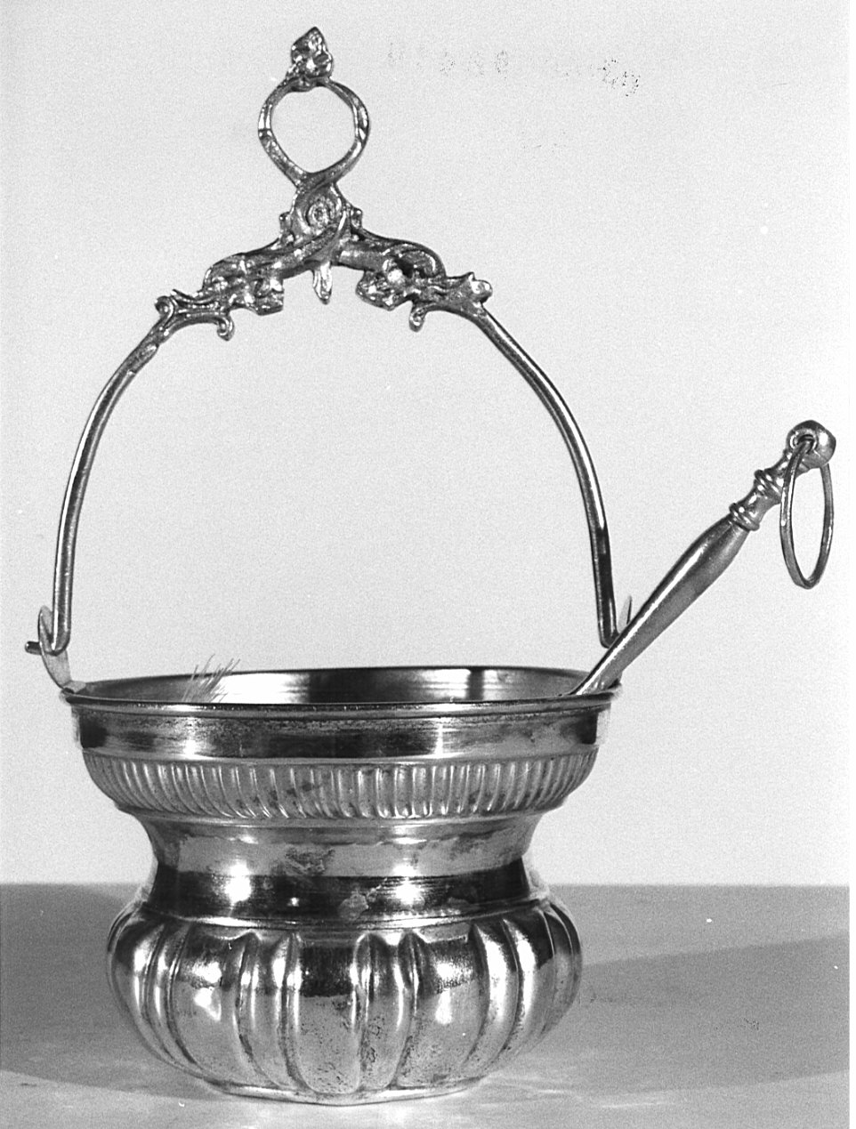 servizio per aspersione, insieme - bottega lombarda (sec. XIX)