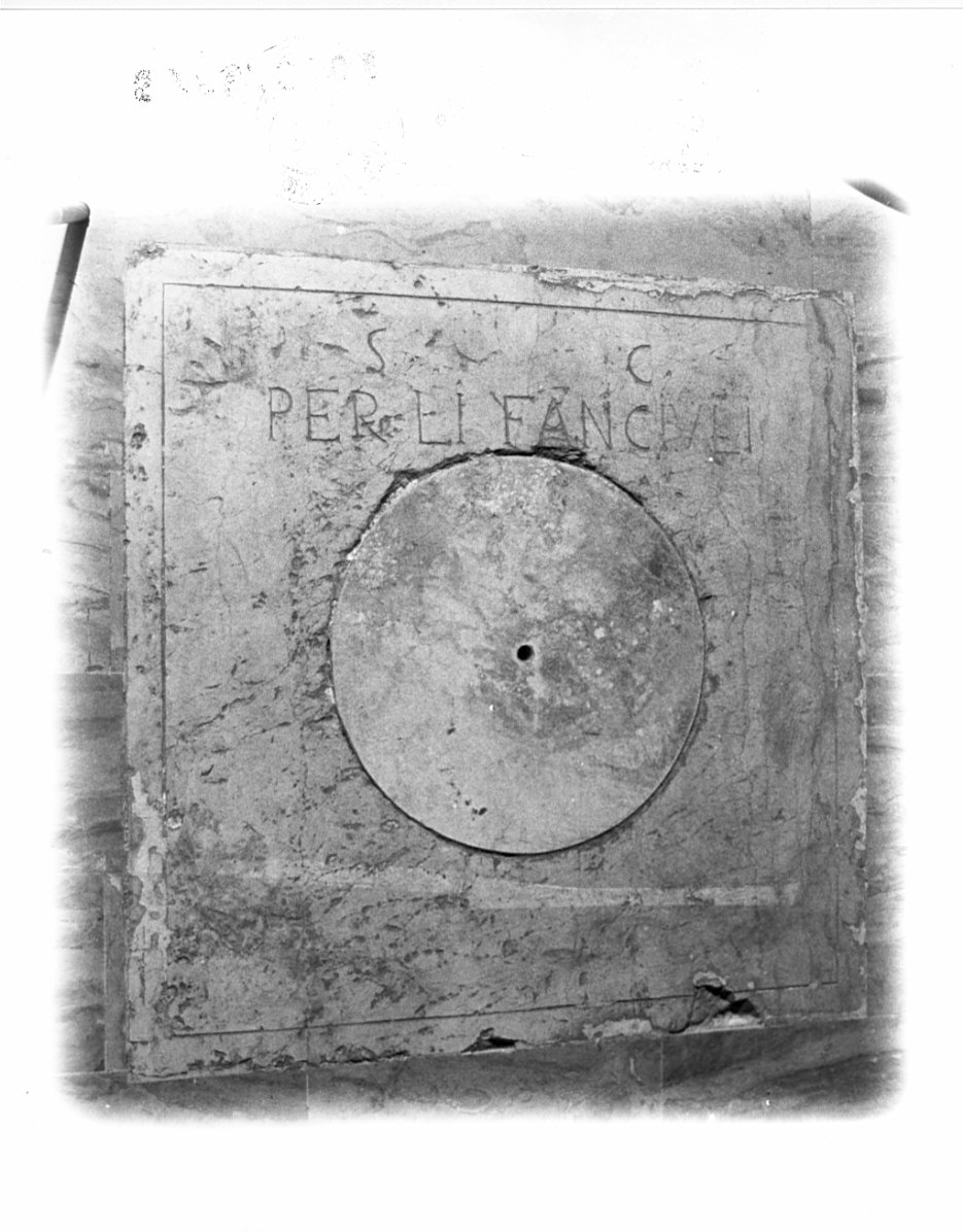 lapide tombale, opera isolata - bottega lombarda (sec. XVIII)