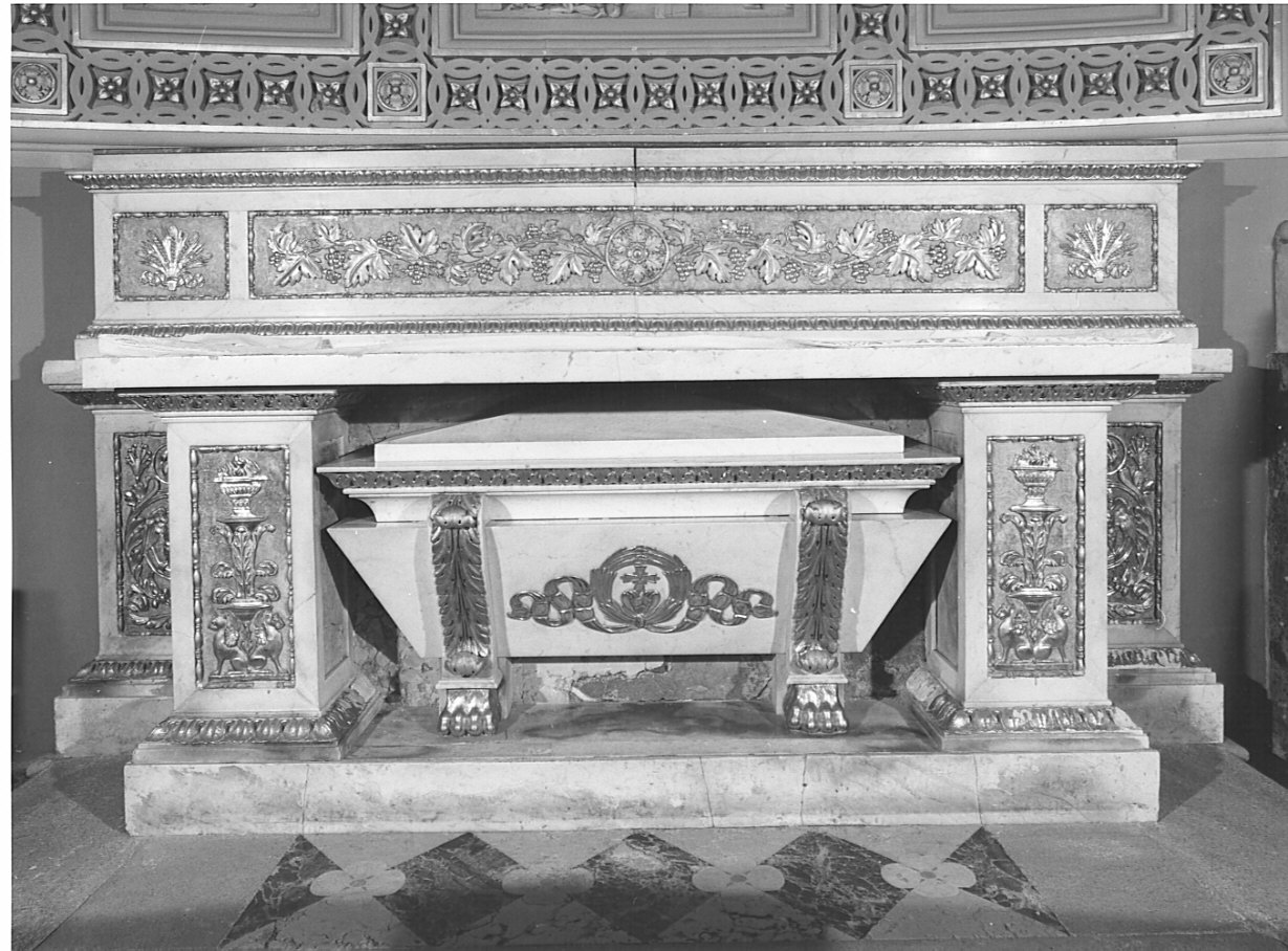 altare, complesso decorativo - bottega lombarda (sec. XIX)