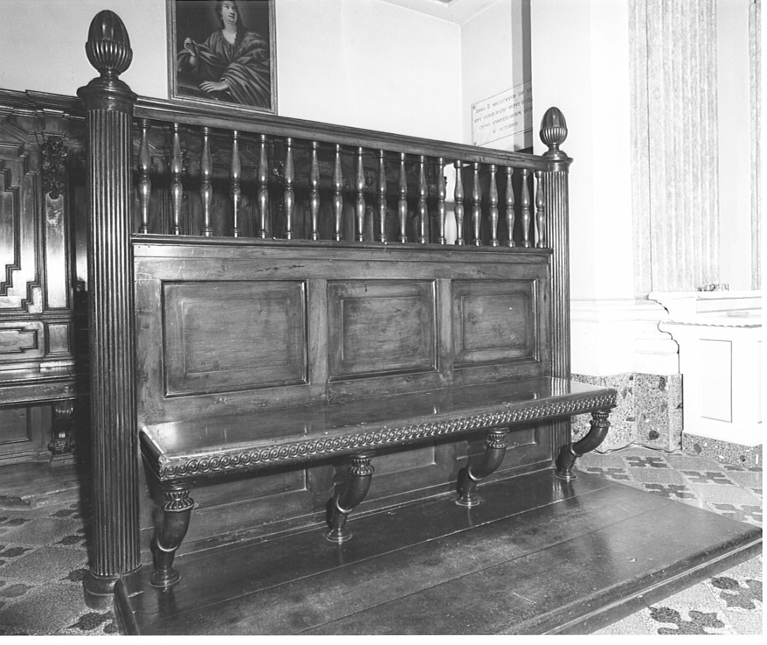 sedile, insieme - bottega lombarda (prima metà sec. XIX)