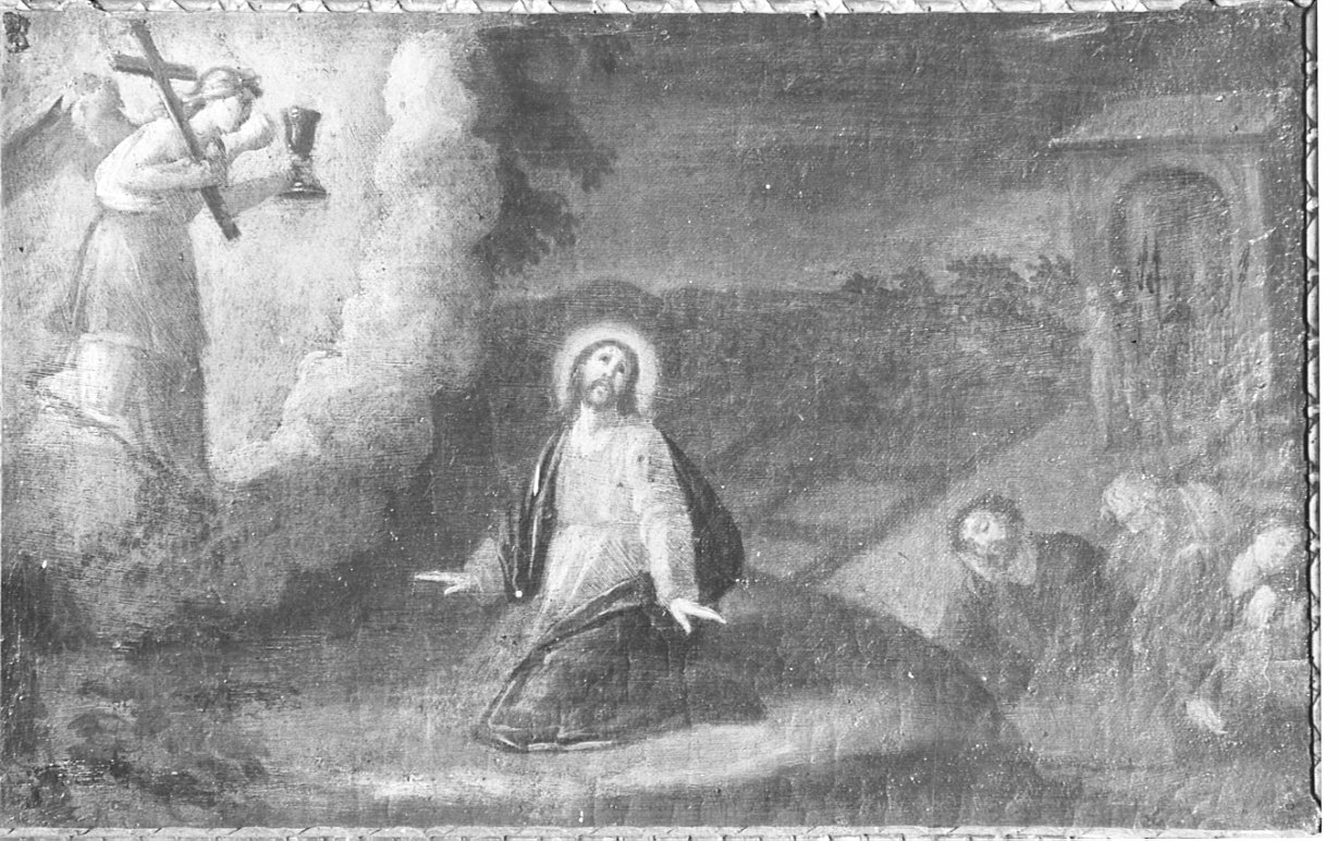 orazione di Cristo nell'orto di Getsemani (dipinto, elemento d'insieme) di Cavagna Gian Paolo (cerchia) (inizio sec. XVII)