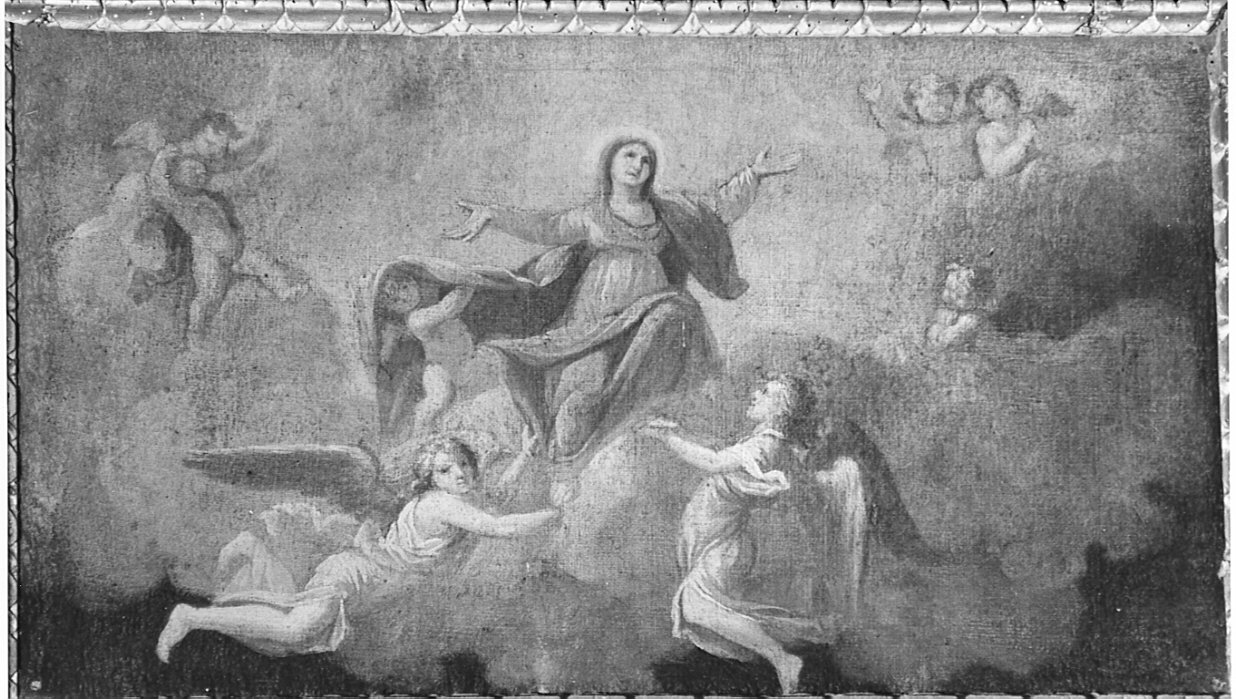assunzione della Madonna (dipinto, elemento d'insieme) di Cavagna Gian Paolo (cerchia) (inizio sec. XVII)