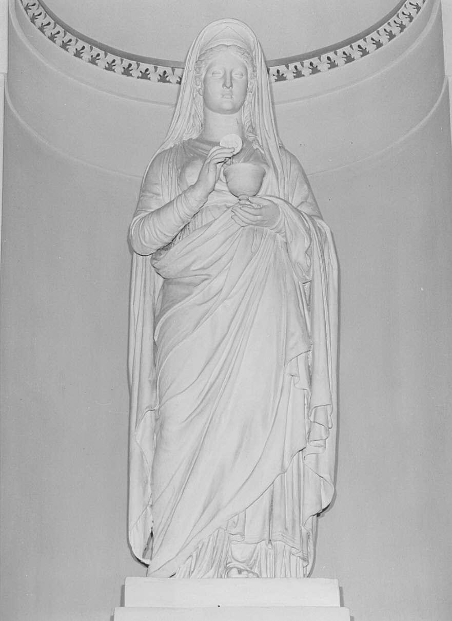 Fede (statua, opera isolata) - bottega lombarda (sec. XIX)