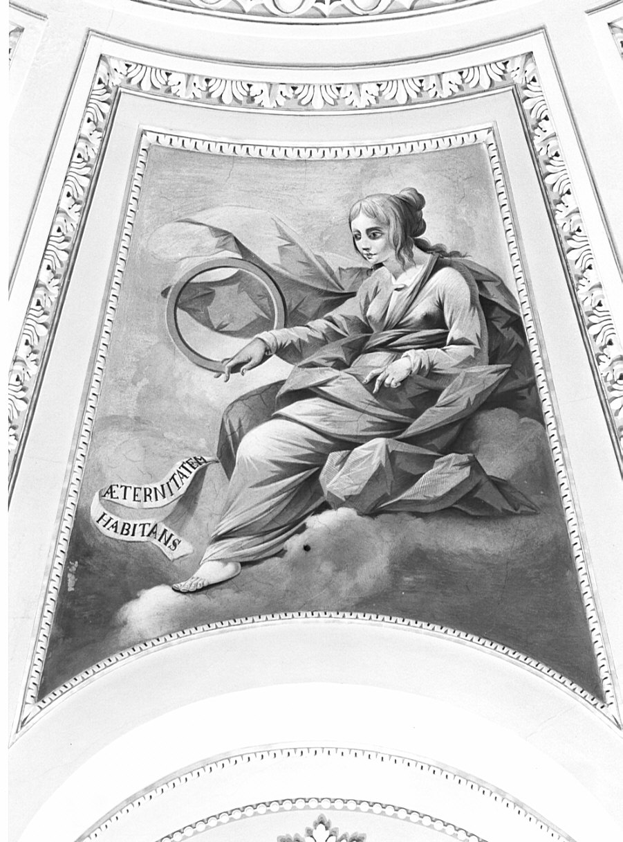 allegoria dell'Eternità di Dio (dipinto, opera isolata) di Comerio Filippo (attribuito) (inizio sec. XIX)